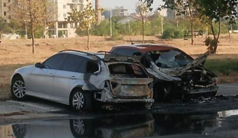 Digjet një veturë në Tetovë  nuk ka persona të lënduar