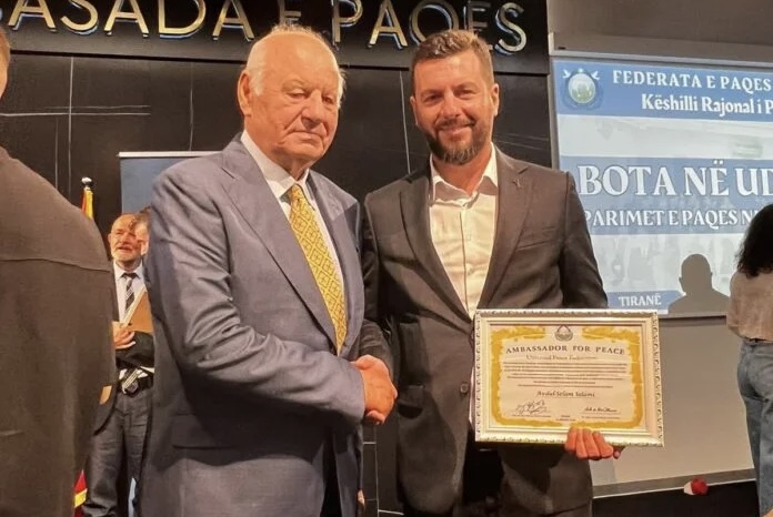 Abdulselam Selami shpallet  Ambasador i Paqes  në Tiranë