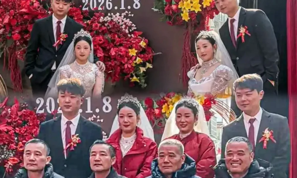 Dasma e pazakontë  binjakët martohen me binjake   zbulojnë se edhe xhaxhallarët i kanë binjakë