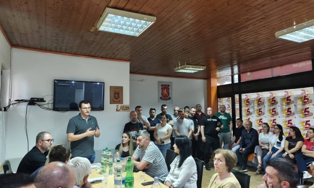 Andonovski  Rikthim simbolik në vendin e nisjes së rrugëtimit politik
