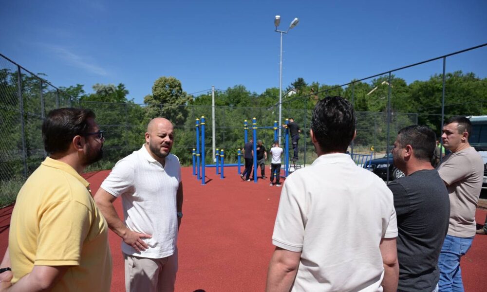 Kostovski  Në fazën përfundimtare ndërtimi i qendrës së re sportive rekreative në Radishan të Epërm