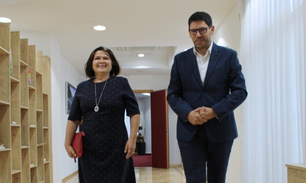 Ferati Hricová  Bashkëpunim më i fuqishëm për integrimin evropian dhe zhvillimin institucional