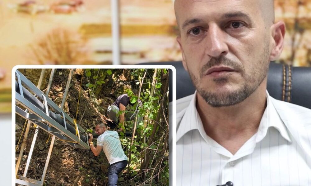 Drejtori Samet Bislimi i bashkohet ekipit të NPK  Sharri  në terren për vendlindjen e tij  Pas 25 vitesh  drejt zgjidhjes problemi i furnizimit me ujë në Reçicën e Vogël