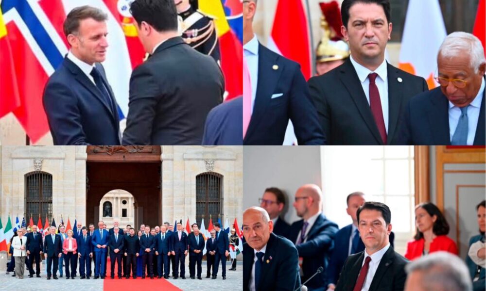 Zv kryeministri i parë Sali në Paris përkrahë liderëve evropianë  i ftuar nga presidenti Macron